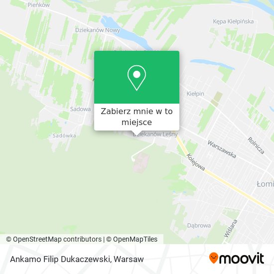 Mapa Ankamo Filip Dukaczewski