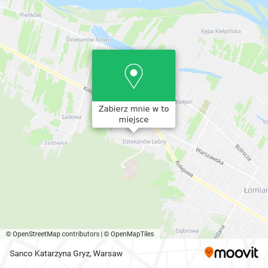 Mapa Sanco Katarzyna Gryz