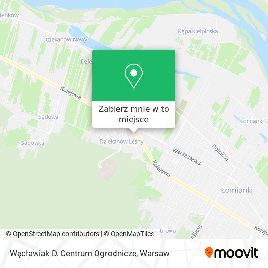 Mapa Węcławiak D. Centrum Ogrodnicze