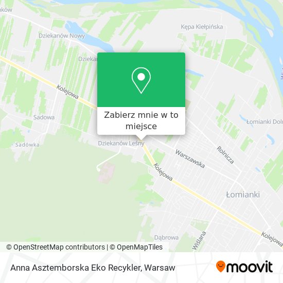 Mapa Anna Asztemborska Eko Recykler