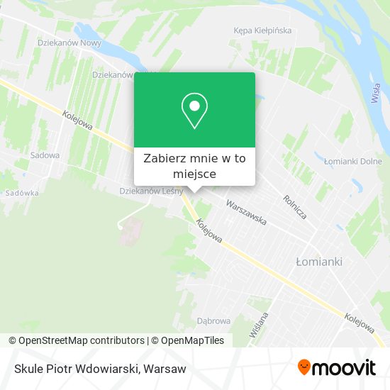 Mapa Skule Piotr Wdowiarski