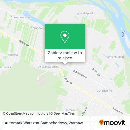 Mapa Automark Warsztat Samochodowy