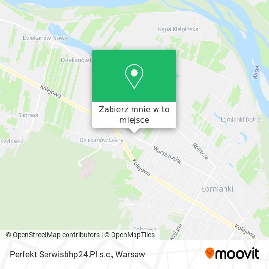 Mapa Perfekt Serwisbhp24.Pl s.c.