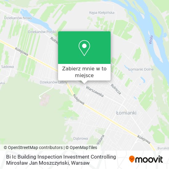 Mapa Bi Ic Building Inspection Investment Controlling Mirosław Jan Moszczyński