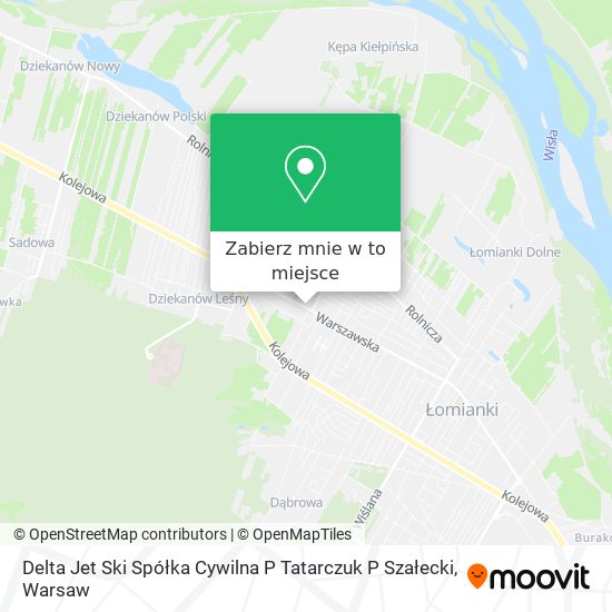 Mapa Delta Jet Ski Spółka Cywilna P Tatarczuk P Szałecki