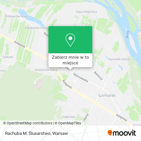 Mapa Rachuba M. Ślusarstwo