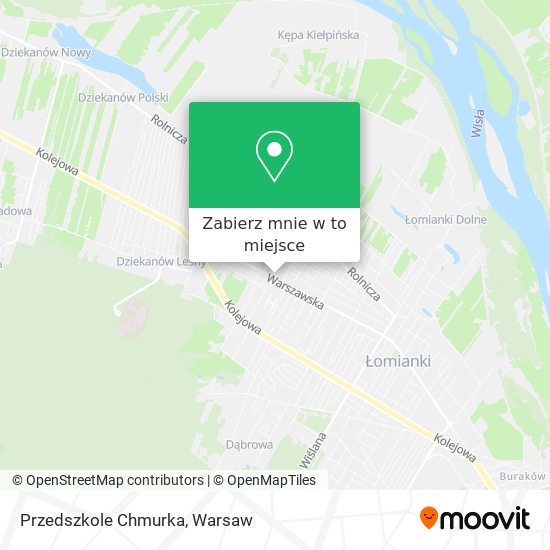 Mapa Przedszkole Chmurka