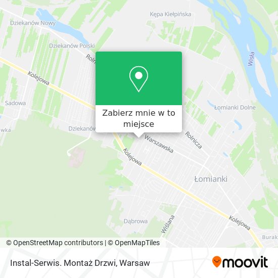 Mapa Instal-Serwis. Montaż Drzwi