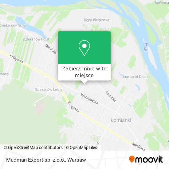 Mapa Mudman Export sp. z o.o.