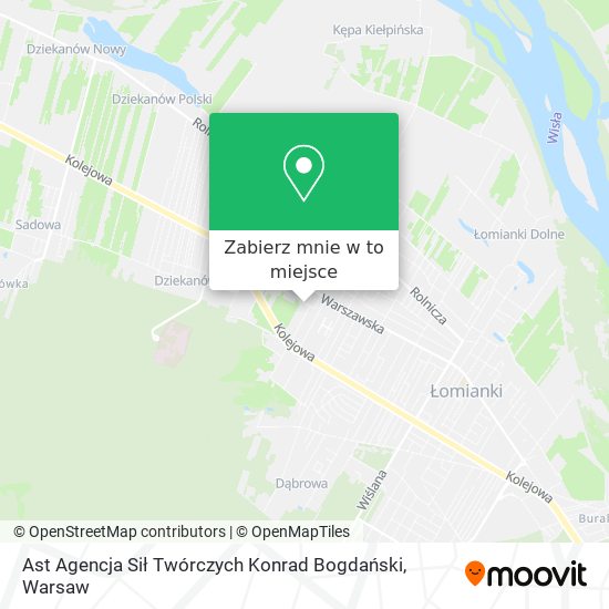 Mapa Ast Agencja Sił Twórczych Konrad Bogdański