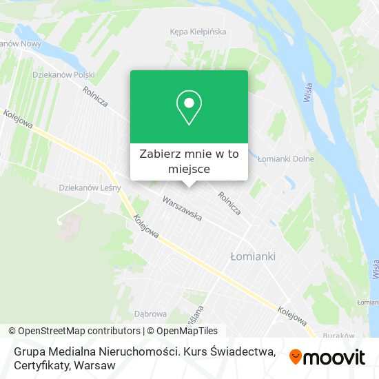 Mapa Grupa Medialna Nieruchomości. Kurs Świadectwa, Certyfikaty