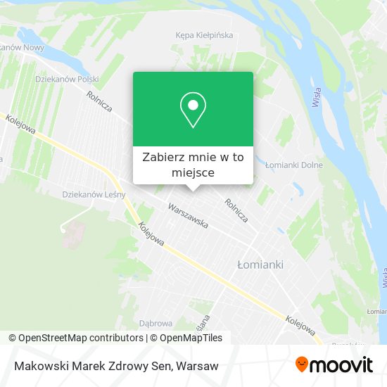 Mapa Makowski Marek Zdrowy Sen