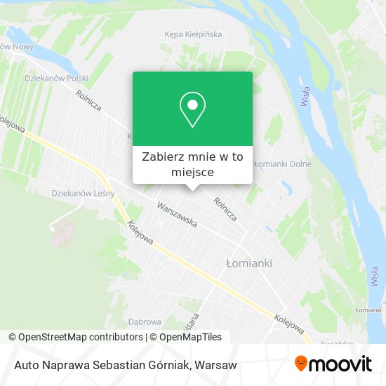 Mapa Auto Naprawa Sebastian Górniak