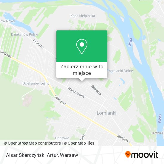 Mapa Alsar Skerczyński Artur