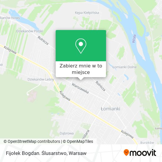 Mapa Fijołek Bogdan. Ślusarstwo