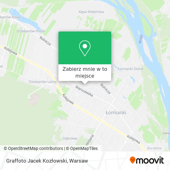 Mapa Graffoto Jacek Kozłowski