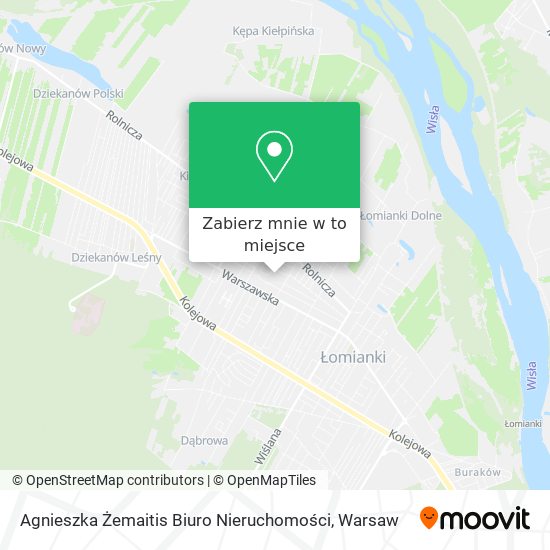 Mapa Agnieszka Żemaitis Biuro Nieruchomości