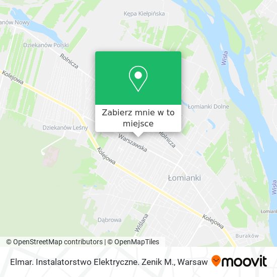 Mapa Elmar. Instalatorstwo Elektryczne. Zenik M.