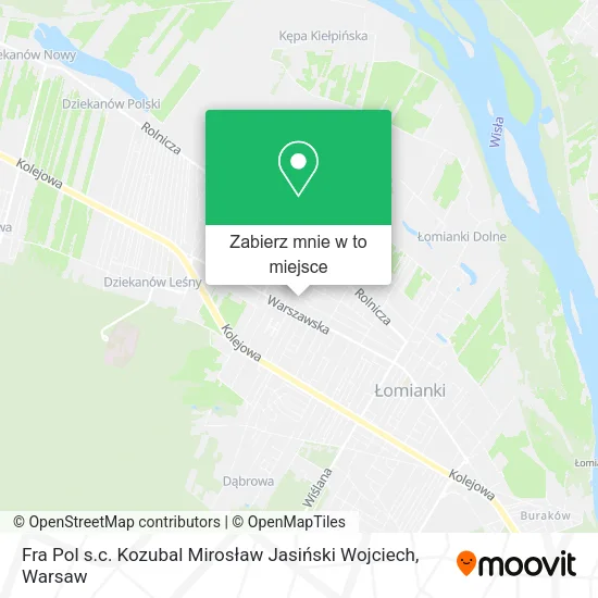 Mapa Fra Pol s.c. Kozubal Mirosław Jasiński Wojciech