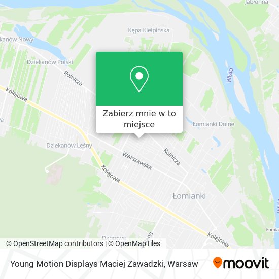 Mapa Young Motion Displays Maciej Zawadzki