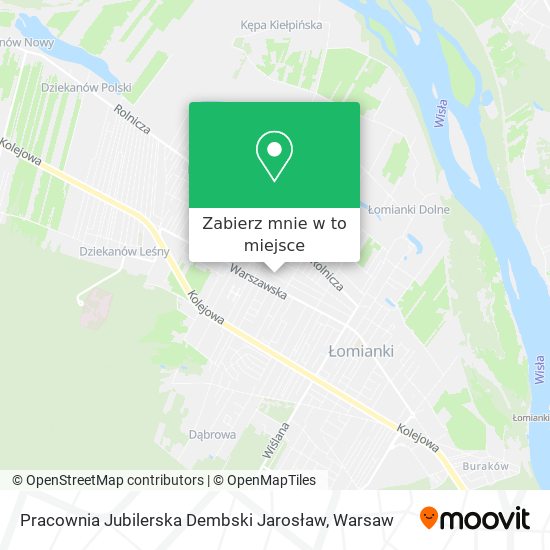 Mapa Pracownia Jubilerska Dembski Jarosław