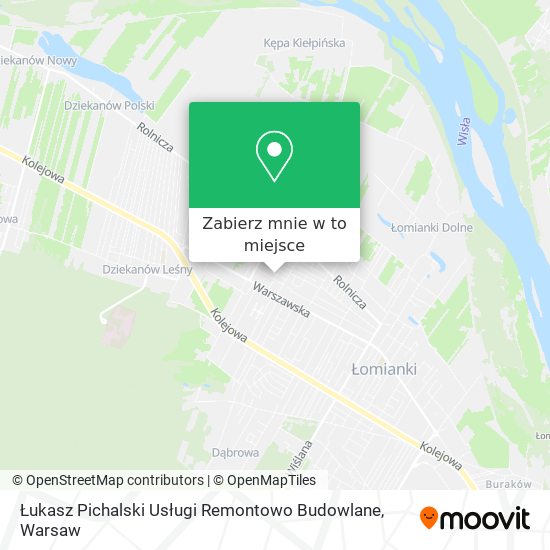 Mapa Łukasz Pichalski Usługi Remontowo Budowlane