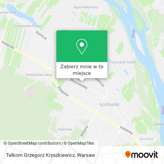 Mapa Telkom Grzegorz Kryszkiewicz