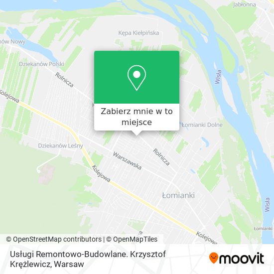 Mapa Usługi Remontowo-Budowlane. Krzysztof Krężlewicz