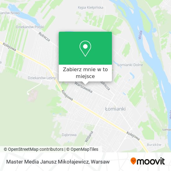 Mapa Master Media Janusz Mikołajewicz