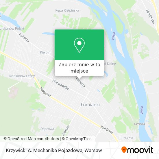 Mapa Krzywicki A. Mechanika Pojazdowa