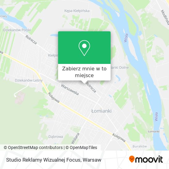 Mapa Studio Reklamy Wizualnej Focus