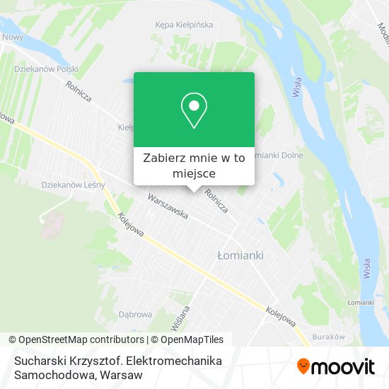 Mapa Sucharski Krzysztof. Elektromechanika Samochodowa