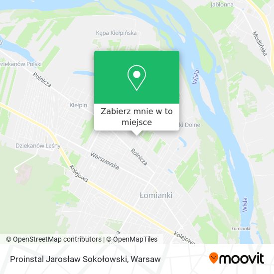 Mapa Proinstal Jarosław Sokołowski