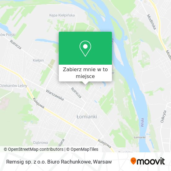 Mapa Remsig sp. z o.o. Biuro Rachunkowe