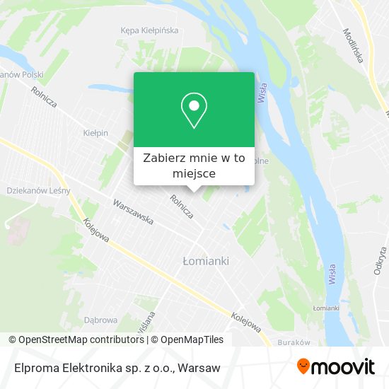 Mapa Elproma Elektronika sp. z o.o.