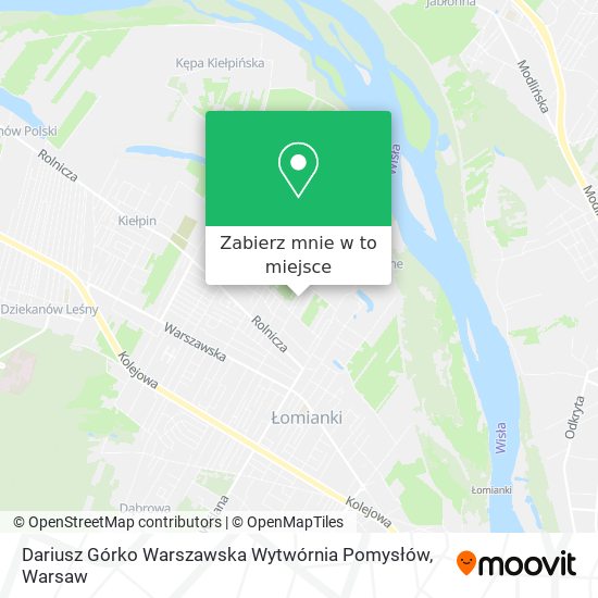 Mapa Dariusz Górko Warszawska Wytwórnia Pomysłów