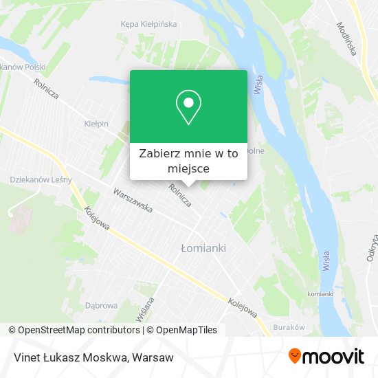 Mapa Vinet Łukasz Moskwa