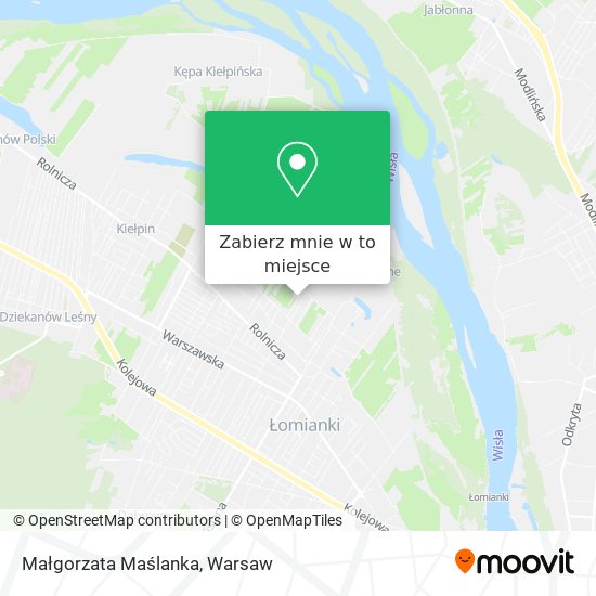 Mapa Małgorzata Maślanka