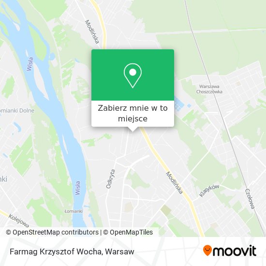 Mapa Farmag Krzysztof Wocha