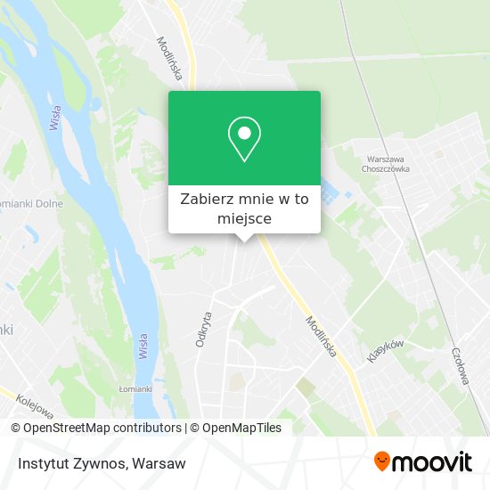 Mapa Instytut Zywnos