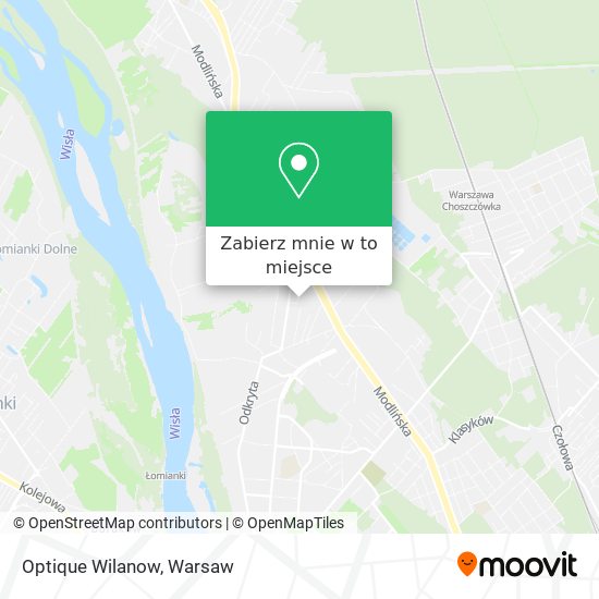 Mapa Optique Wilanow