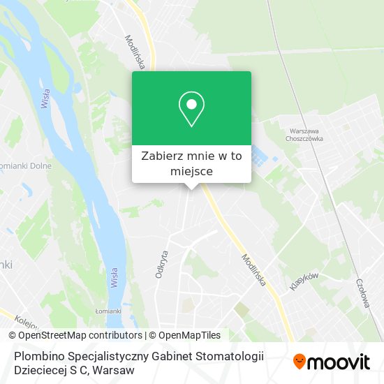 Mapa Plombino Specjalistyczny Gabinet Stomatologii Dzieciecej S C