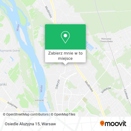 Mapa Osiedle Aluzyjna 15