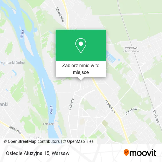 Mapa Osiedle Aluzyjna 15