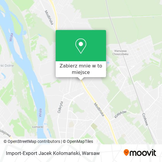 Mapa Import-Export Jacek Kołomański