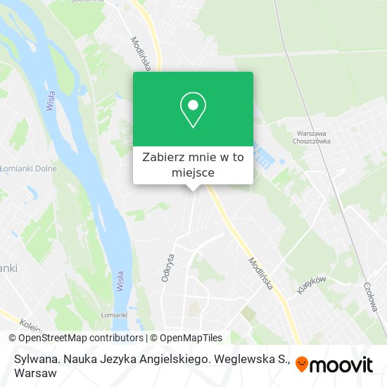 Mapa Sylwana. Nauka Jezyka Angielskiego. Weglewska S.