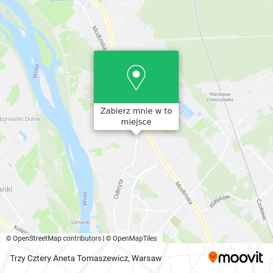 Mapa Trzy Cztery Aneta Tomaszewicz