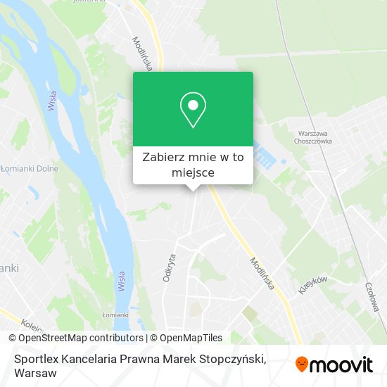 Mapa Sportlex Kancelaria Prawna Marek Stopczyński