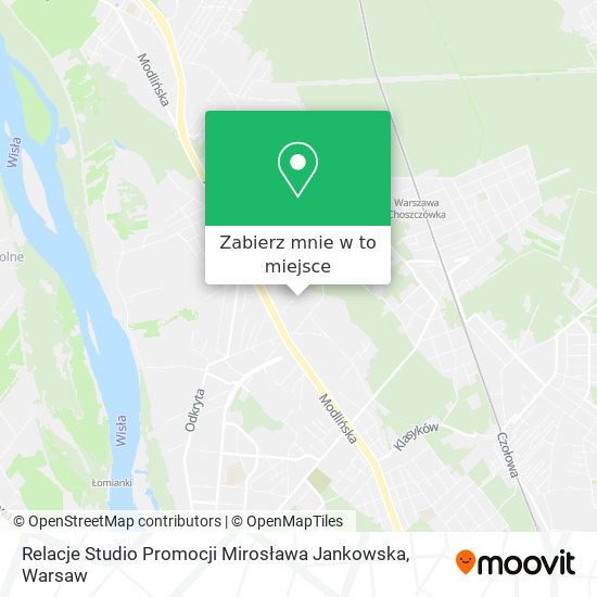 Mapa Relacje Studio Promocji Mirosława Jankowska