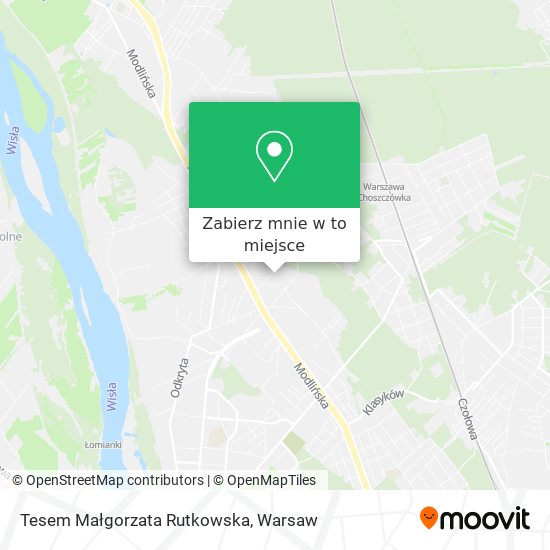 Mapa Tesem Małgorzata Rutkowska